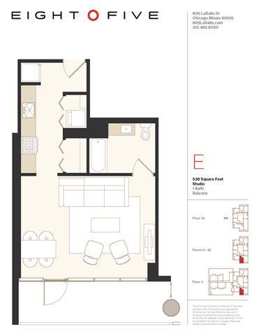 Floorplan - Eight O Five