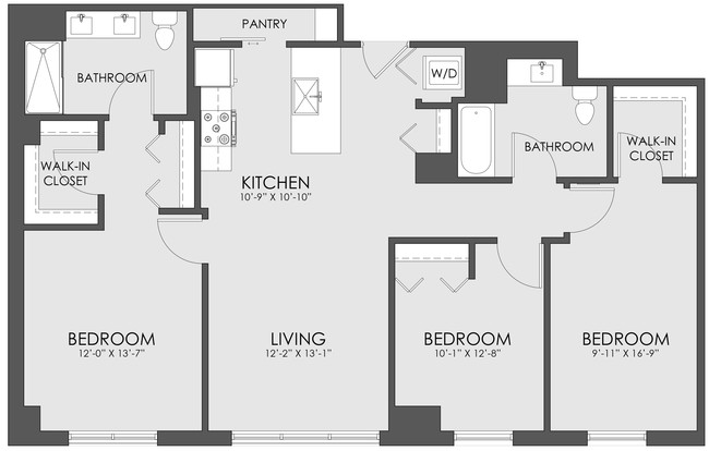 Floorplan - Viridian on Sheridan