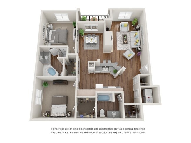 Floorplan - Kings Pointe Apartments
