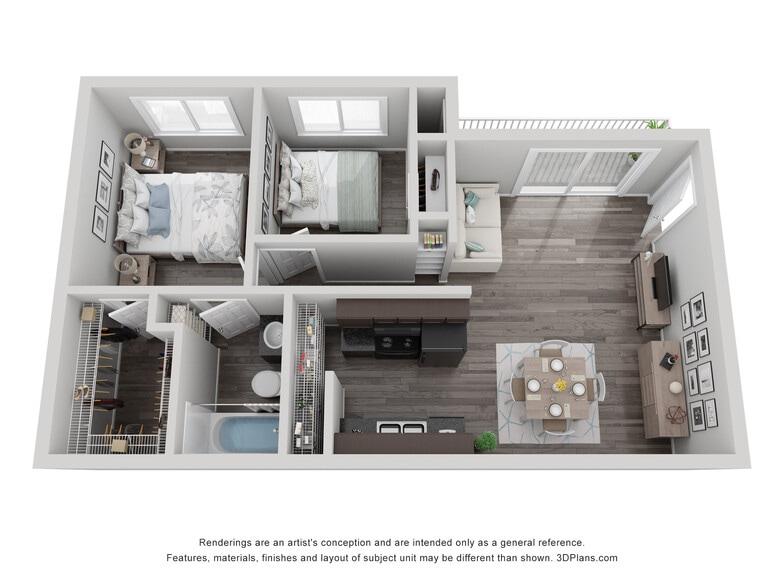 2 BR/ 1 Br - Savannah Ridge