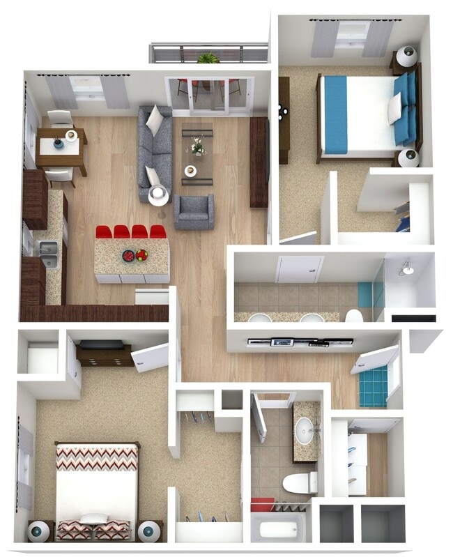 Floorplan - Grand35 Apartments - 55 Plus Active Adult