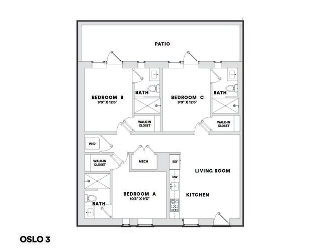 OSLOshaw Unit 3 - OSLOshaw Co-Living Apartments