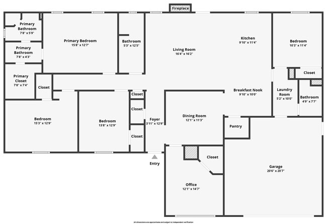 Building Photo - Roomy 5 Bedroom Home with Solar Panels