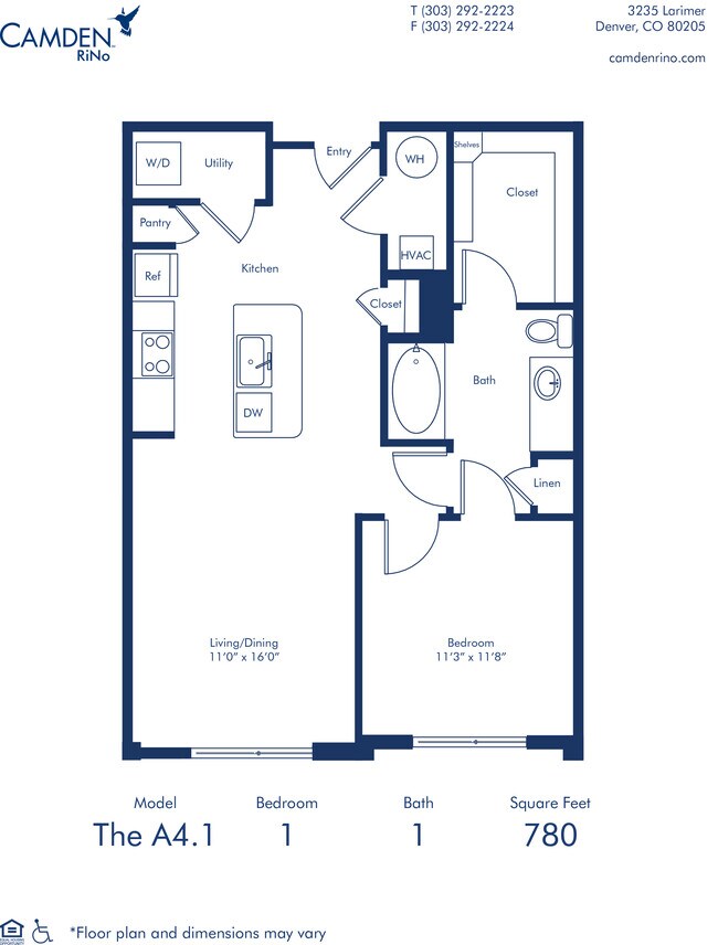 Floorplan - Camden RiNo