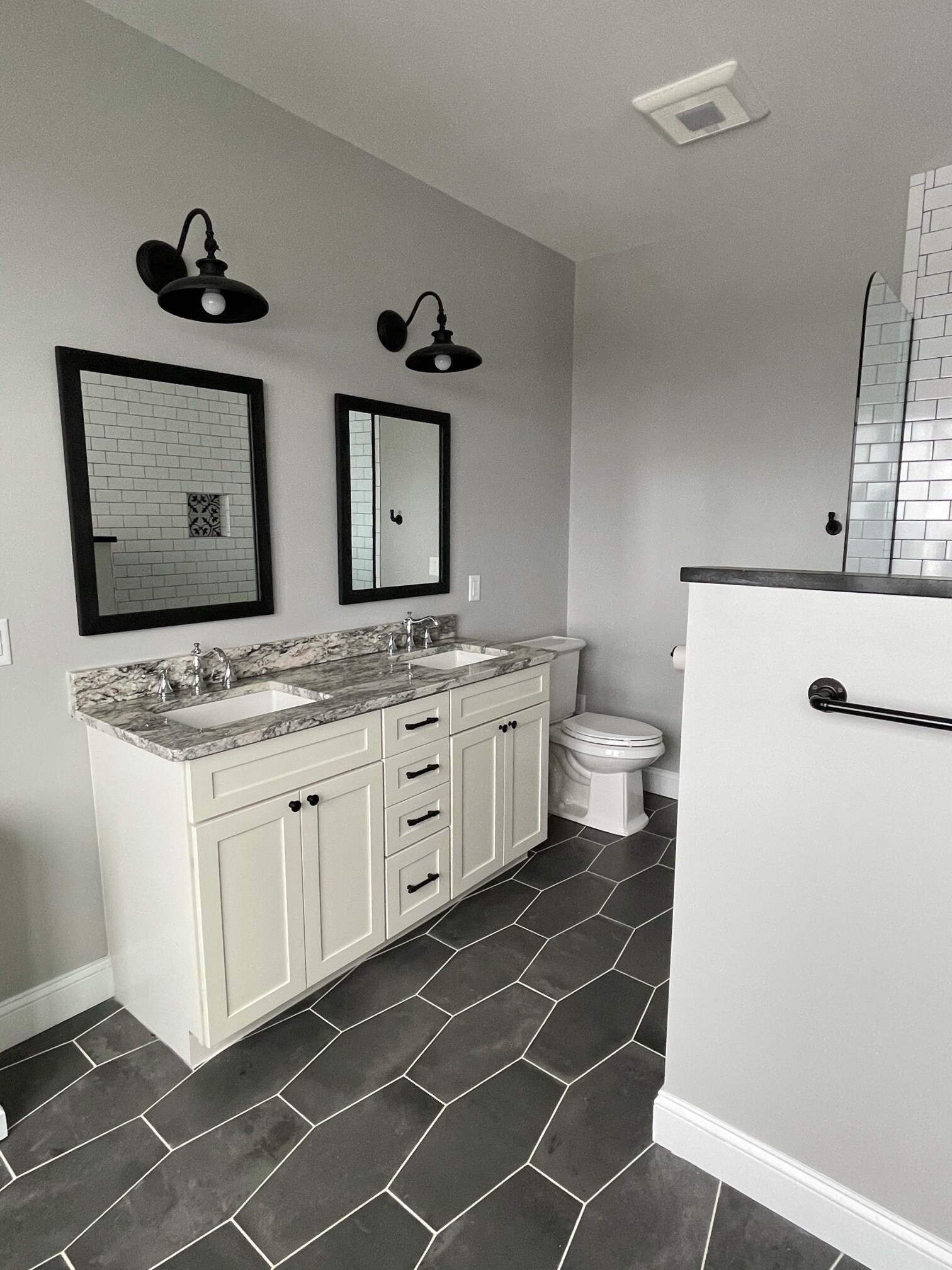 Master bath double sinks - 30 Quimby Mountain Rd