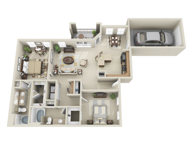 B7 Floorplan - Amalfi at Tuscan Lakes