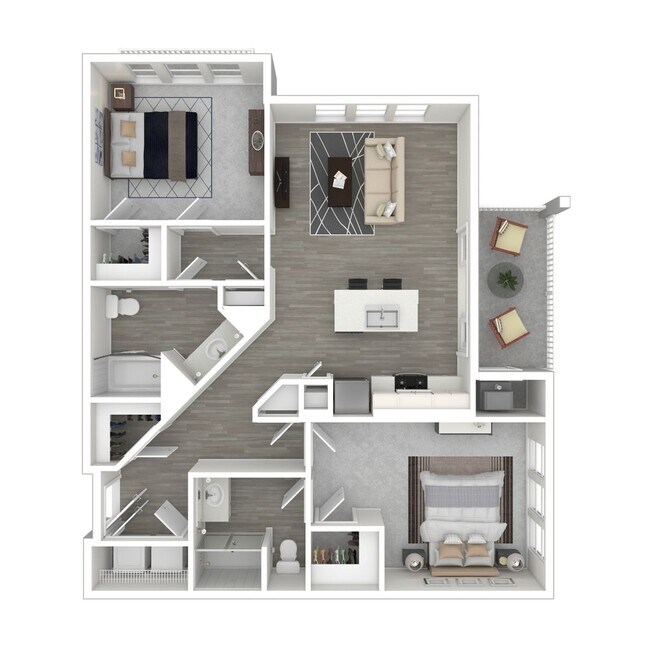 Primary Photo - Two Bedroom Luxury Apartment (Building 11000)