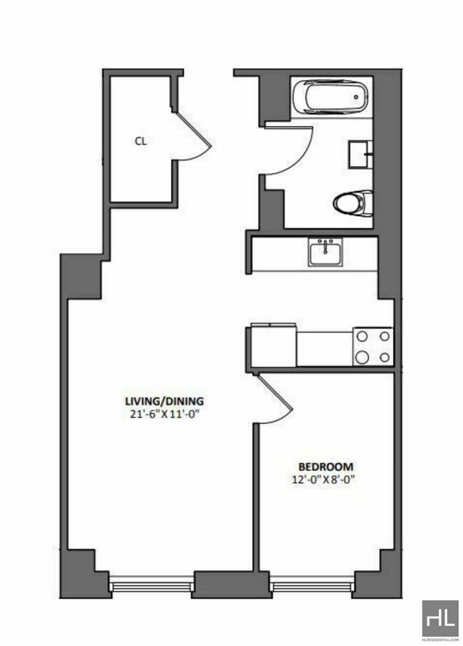 True Bedroom Sublease inside of a Flex 2Bd... 53 Park Pl New York NY