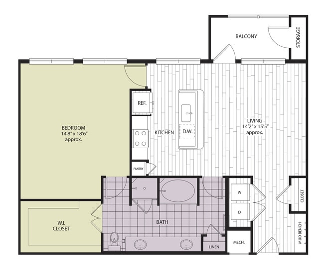 Floorplan - The Mitchell at Woodmill Creek
