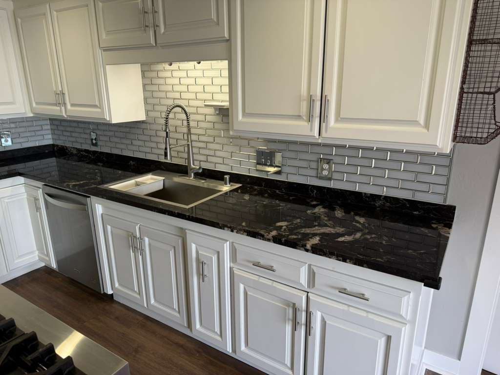Kitchen Countertop Space and Cabinetry - 495 Queen Anne Dr