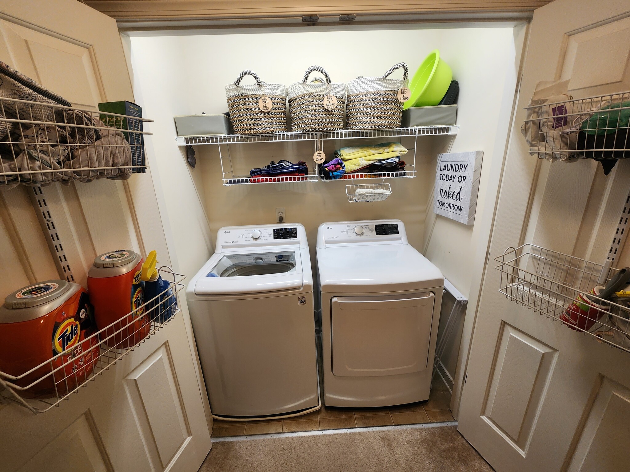 Laundry closet (3rd floor) - 180 Hemisphere Cir