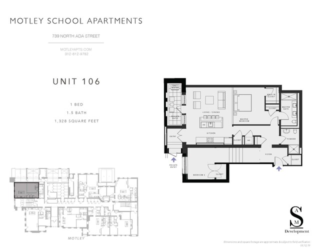 Floorplan - Motley School Apartments