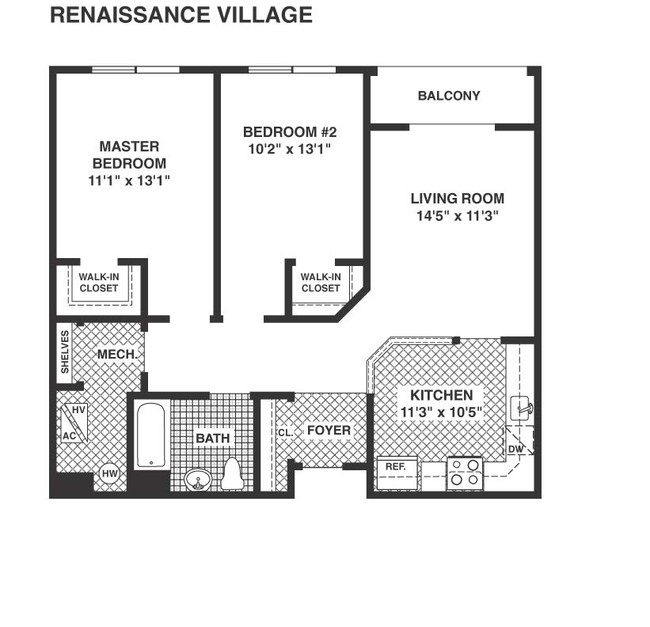 Floorplan - Renaissance Village