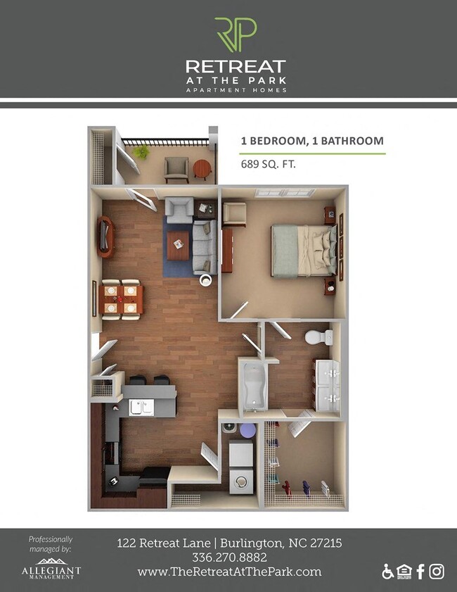 Floorplan - The Retreat at the Park