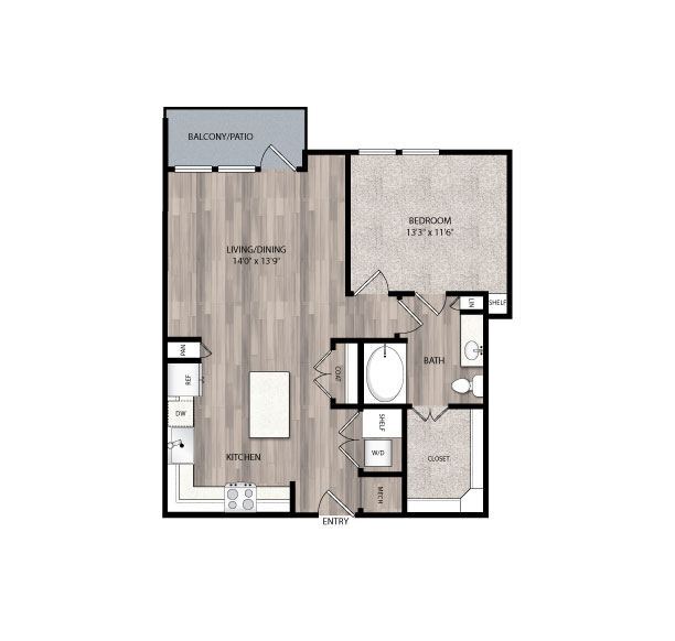 Floorplan - The Edison at Frisco