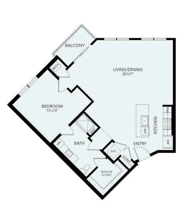 A4 | 1 bed 1 bath | 996 sq ft - Avenida Watermarq