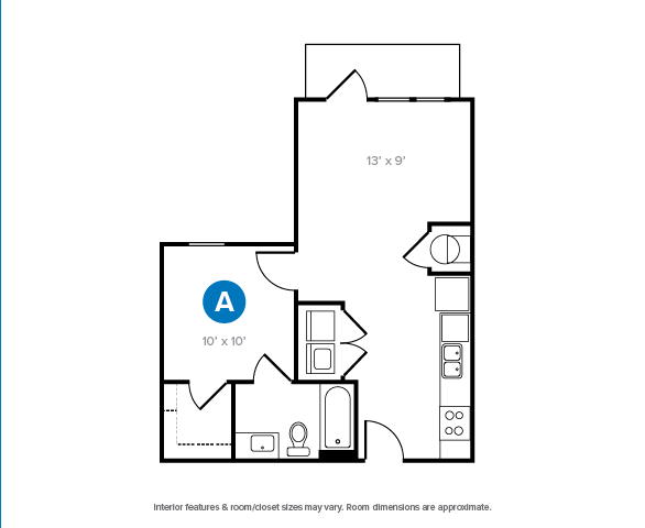 1 Bed, 1 Bath Classic - Yugo Atlanta Summerhill