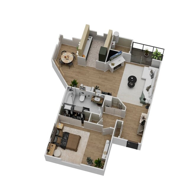 Floorplan - Sycamore Hills Apartments