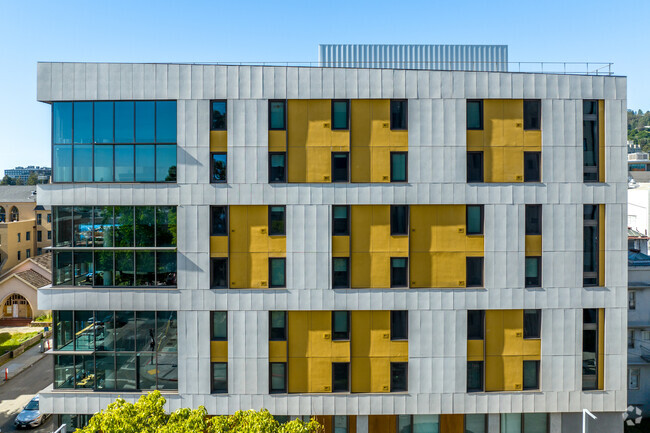 Building North Facing Side - David Blackwell Hall