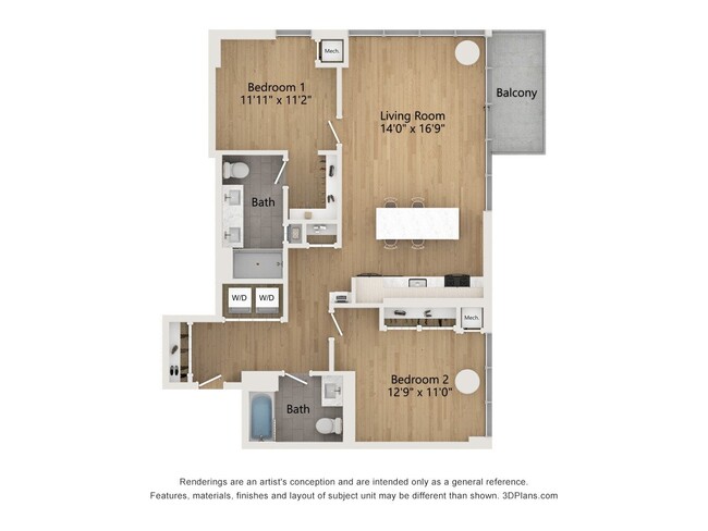 Floorplan - The Lydian