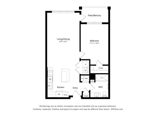 Floorplan - Haven at Congaree Pointe 55+ Apartments