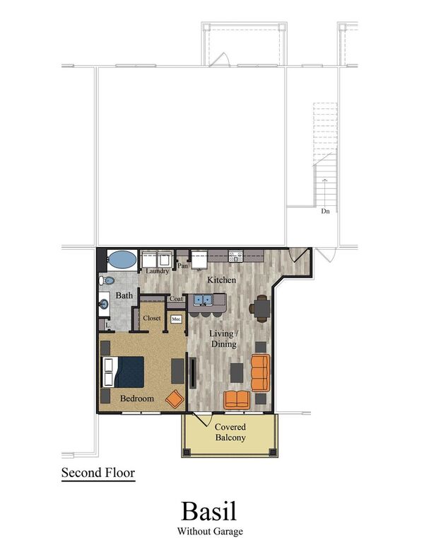 Floorplan - Meridian Park Apartments