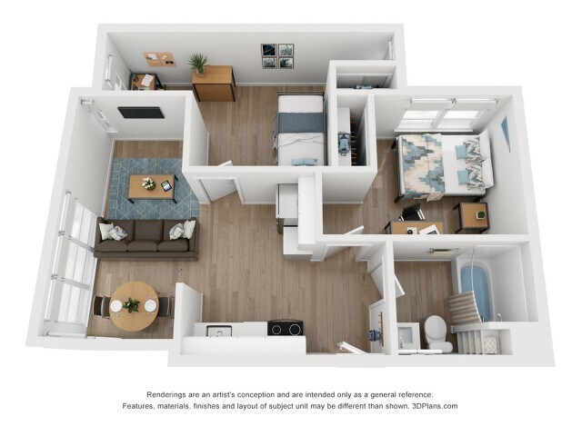 B1 University Ave - Floorplan - Sterling University Avenue
