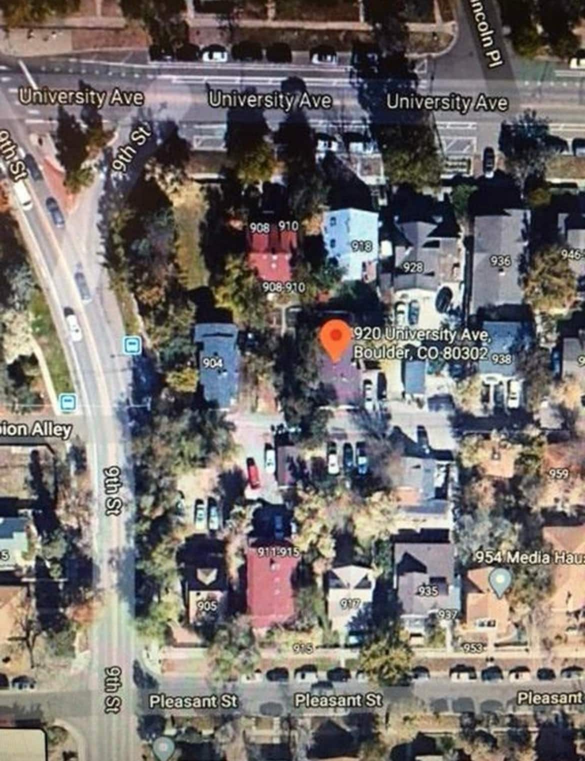 Alley home located between University & Pleasant, just east of 9th St. - 920 University Ave