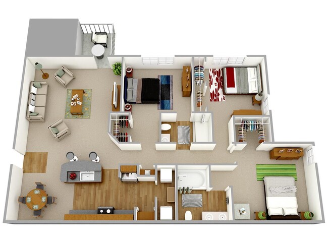 Floorplan - Brenneman Farm Apartments