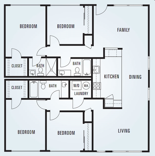 4BR/3BA - Sycamore Lane