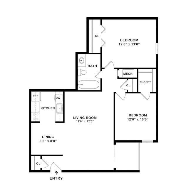 Floorplan - FJC Apartments