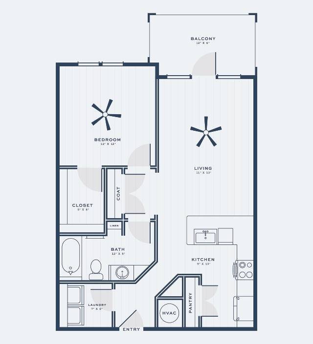 A1 Floorplan - The Port House