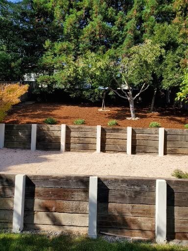 backyard 3rd level sandscape - 2040 Goldenrod Ln