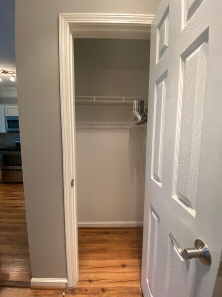 Coat closet in entry way - 1523 Telfair Way