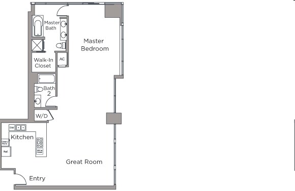 1BR/2BA - Latitude 33