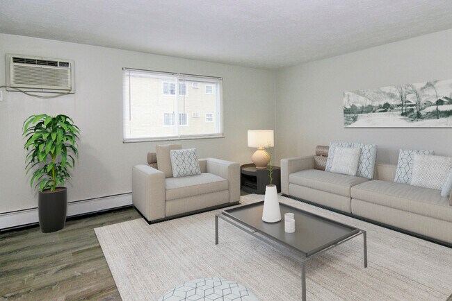 Living Room - Clearwater Apartments
