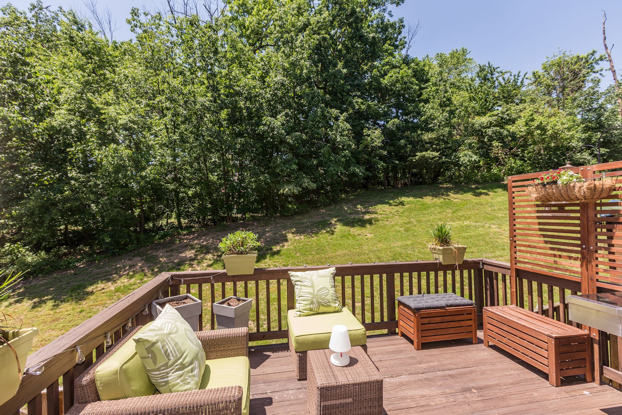 Back Deck/Patio & View - 5742 Governors Pond Cir