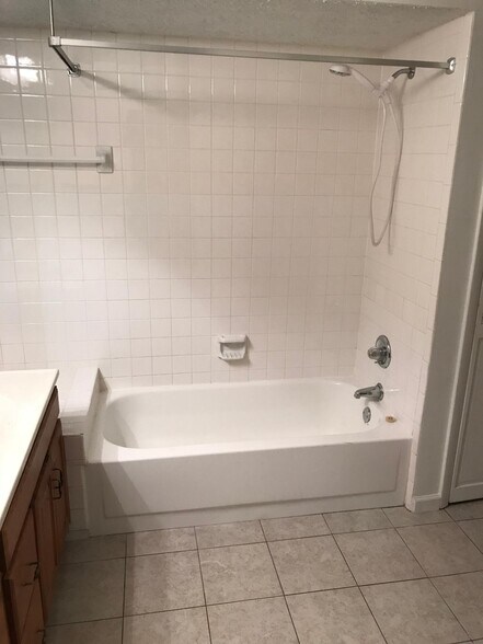 Master bathroom shower/bathtub - 197 Sugarwood Ln