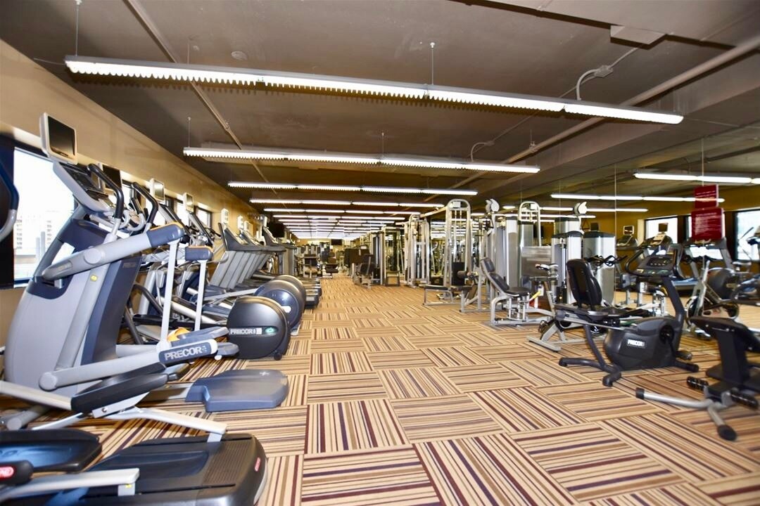 Gym inside building - 30 E Huron St