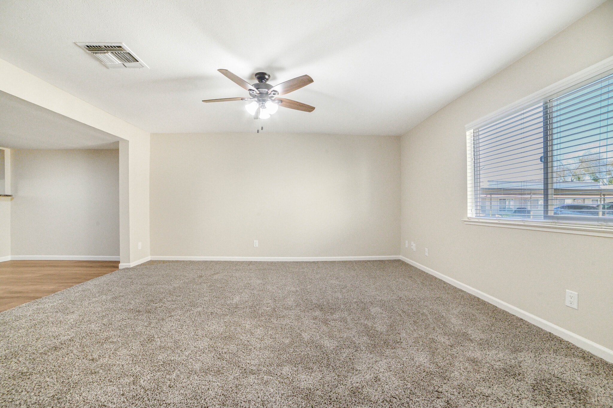 Living room in a townhouse - Westgaters Apartments