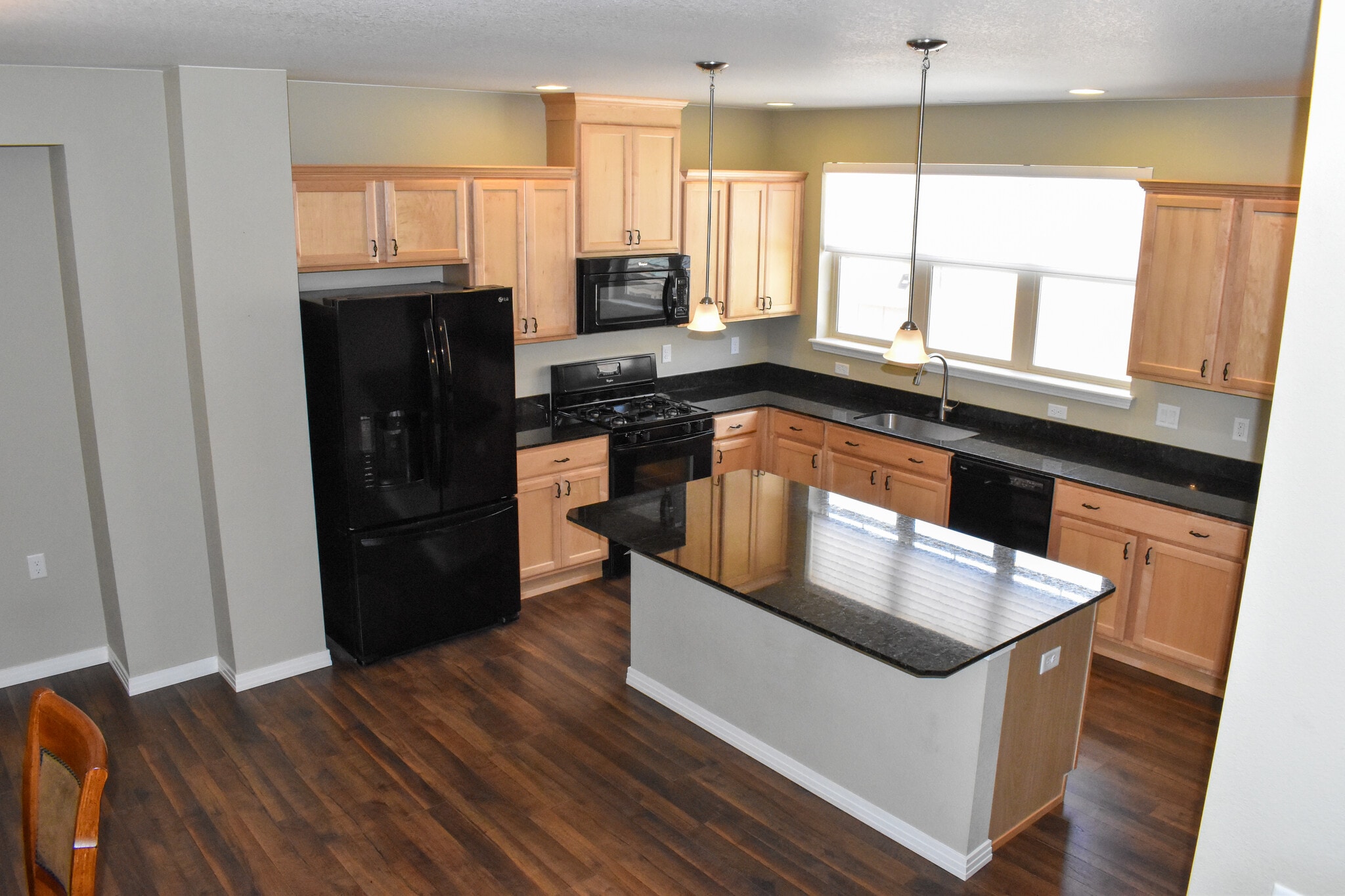Kitchen Area and Island - 684 Mason St