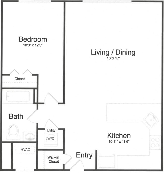 Floorplan - Courtyard at Jefferson