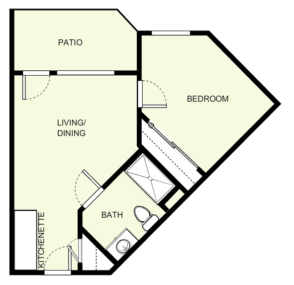 1BR/1BA - Asher Point Lincoln