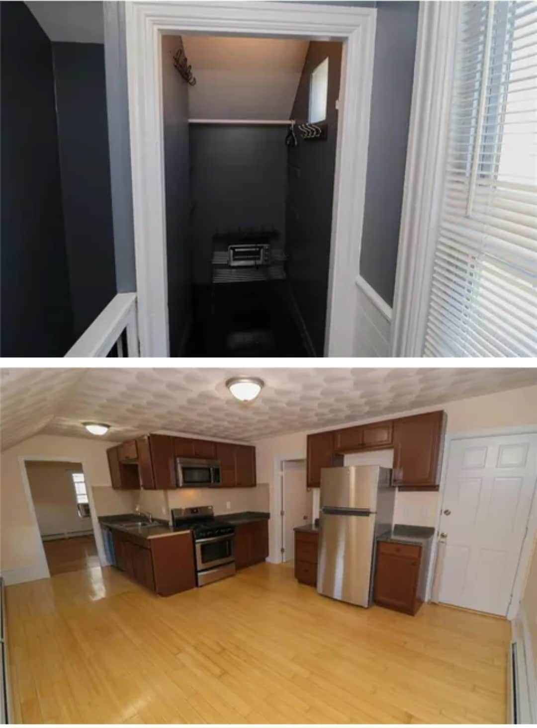 Storage closet/Kitchen Area - 9 Maple St