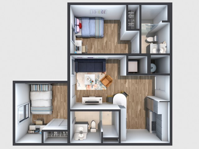 Floor Plan 2A - The Walk