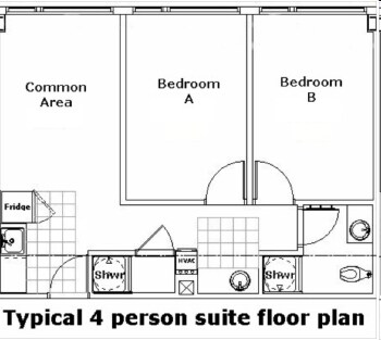 2BR/1BA - Race Hall