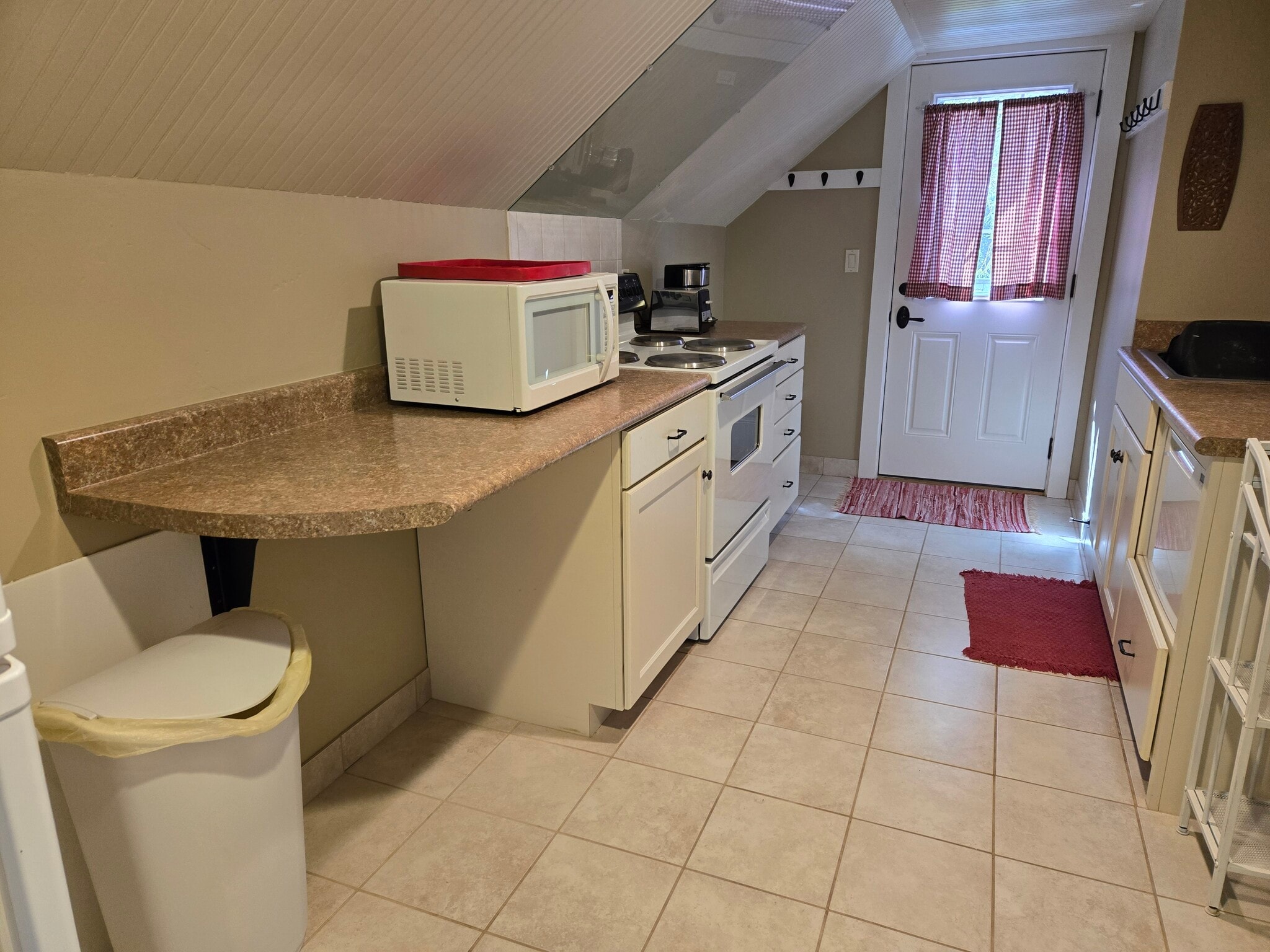 Kitchen and back door - 8147 County Road 203