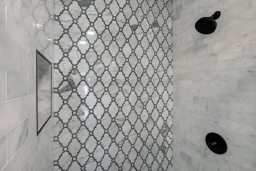 Marble tile for full bathroom - 1756 Oak St