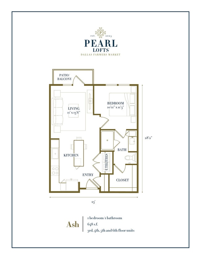 Floorplan - Pearl Lofts