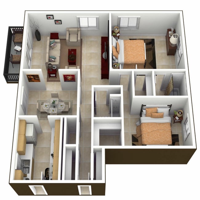 2x2.jpeg - Park East - Park Knowles Apartments